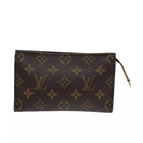 authenticity guaranteed LOUIS VUITTON Monogram Bucket PM Pouch - Picture 3 of 16